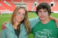 Fans make-up