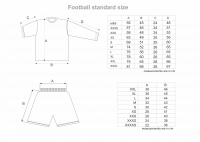 Fodbold størrelser
